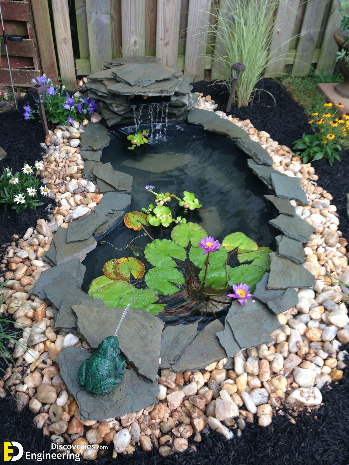 32 Small Pond Design Ideas For Gardens With Waterfalls