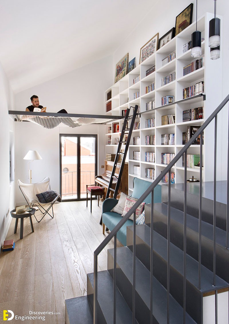30+ Amazing Homes And Offices Have Suspended Nets To Hang Out In