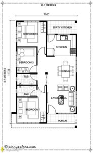 Single Storey 3-Bedroom House Plan - Engineering Discoveries