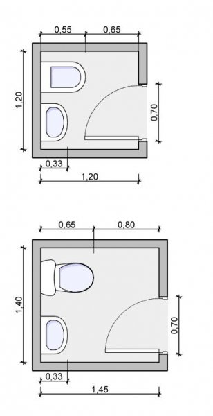 Best Information About Bathroom Size And Space Arrangement ...