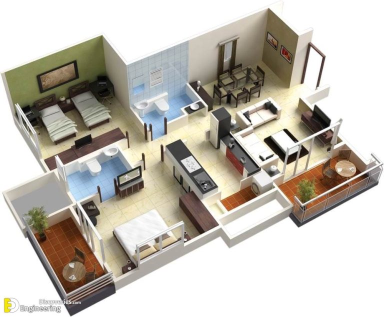 Top Amazing 3D Floor Plans | Engineering Discoveries