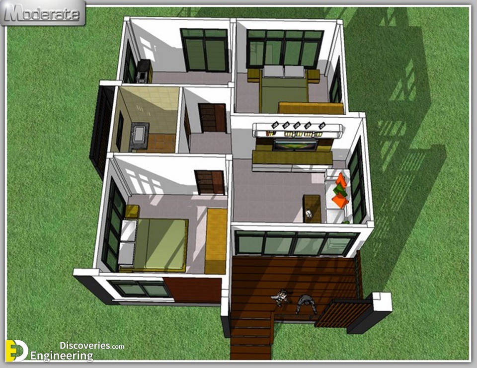 Download Floor Plan 60 Sqm 2 Storey House Design