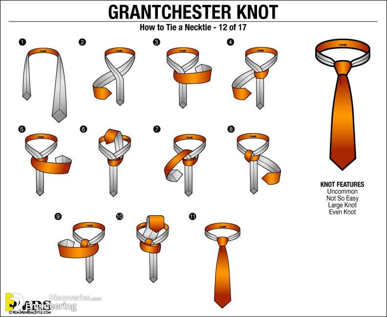 17 Different Stunning Ways To Tie A Tie Knot Step By Step - Engineering ...