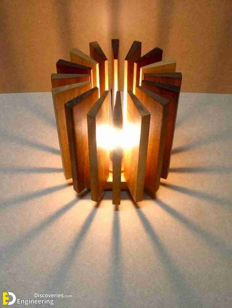 50 Inspiring DIY wooden Lamps Decorating Ideas | Engineering Discoveries