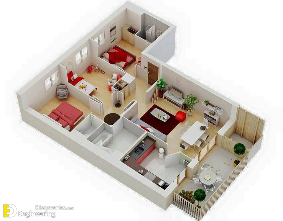 Amazing Top 50 House 3d Floor Plans Engineering Discoveries