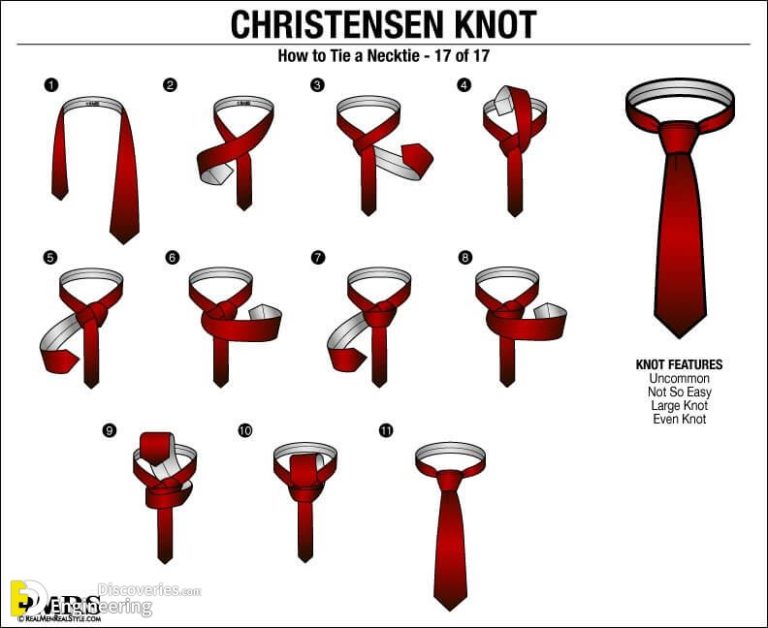 17 Different Stunning Ways To Tie A Tie Knot Step By Step | Engineering ...