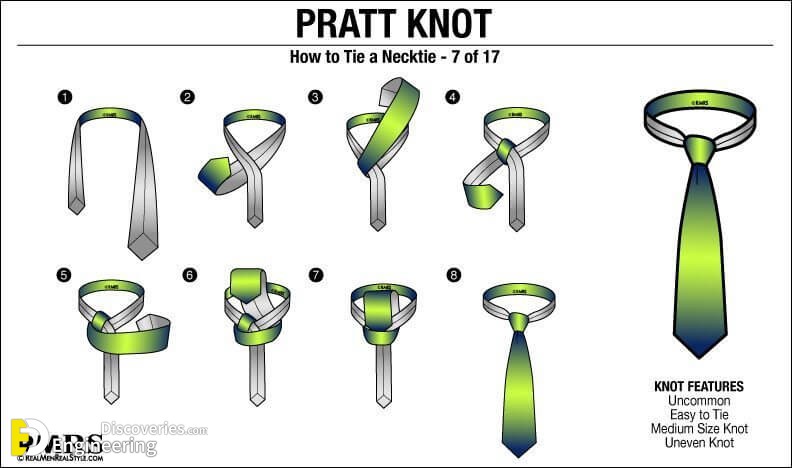 17 Different Stunning Ways To Tie A Tie Knot Step By Step | Engineering ...