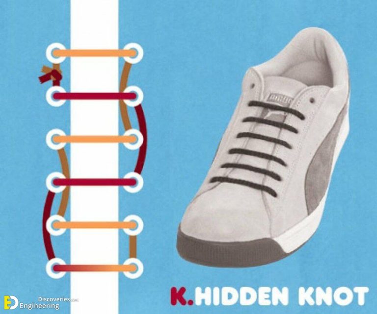 15 Different Cool Ways To Tie Shoelaces Engineering Discoveries