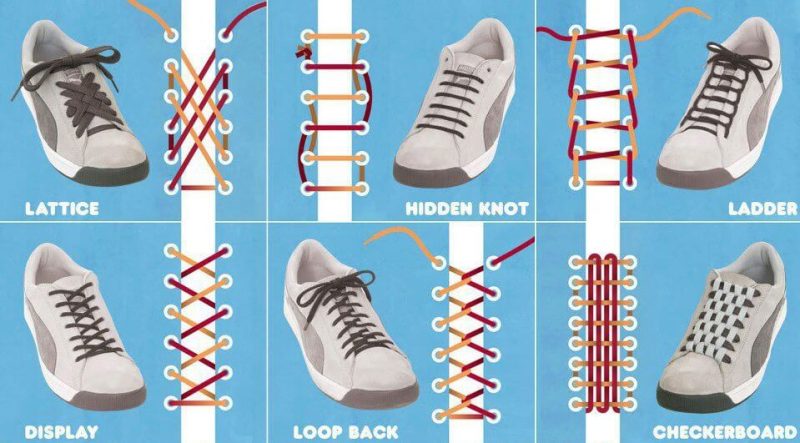 15 Different Cool Ways To Tie Shoelaces | Engineering Discoveries