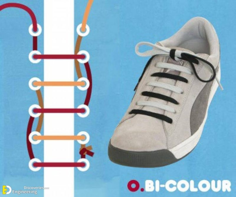 15 Different Cool Ways To Tie Shoelaces | Engineering Discoveries