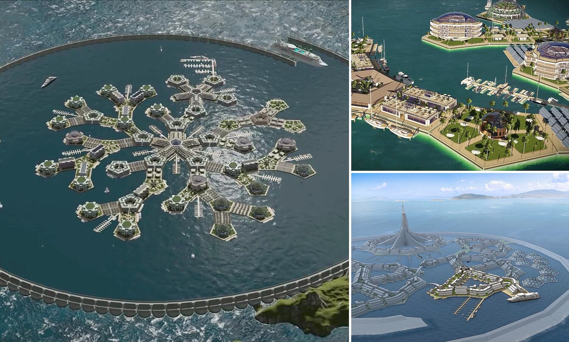 World’s First Floating City To Emerge In The Pacific Ocean By 2020, And ...