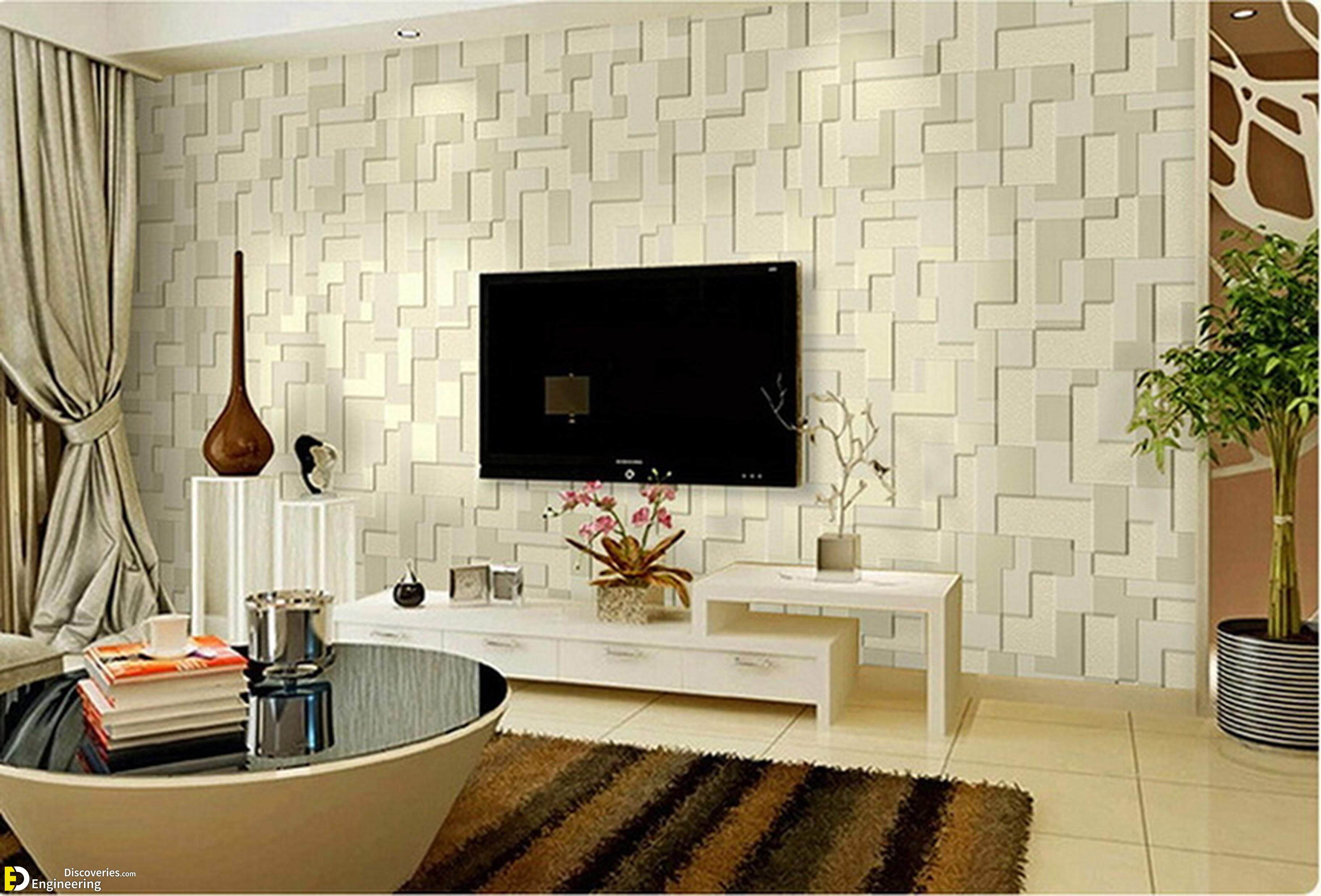 feature wallpaper ideas living room uk