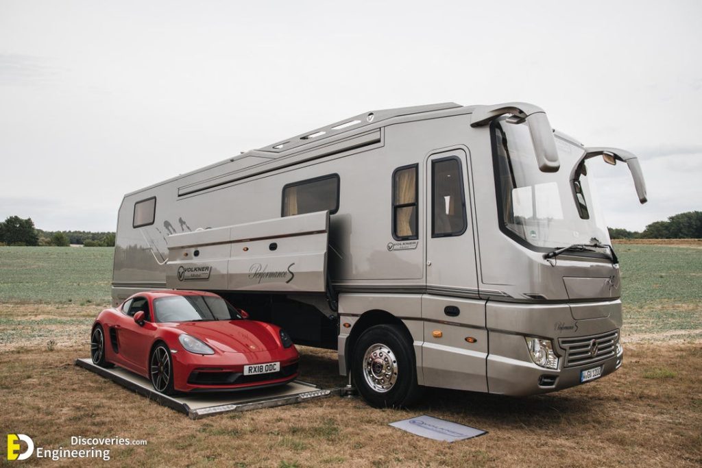 This $1.7 Million Motor Home With Its Own Garage May Look Like An ...