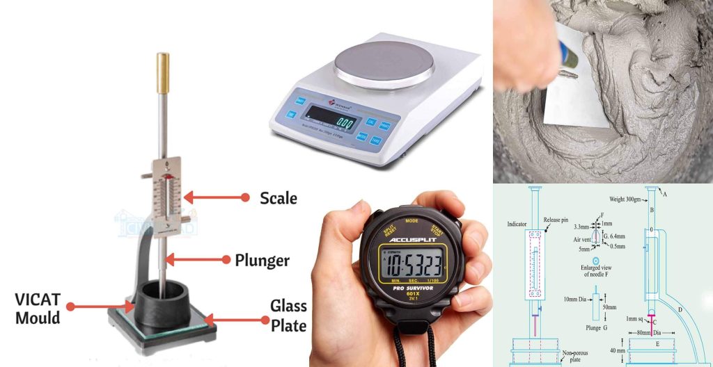 How To Determine The Initial And Final Setting Time Of The Cement