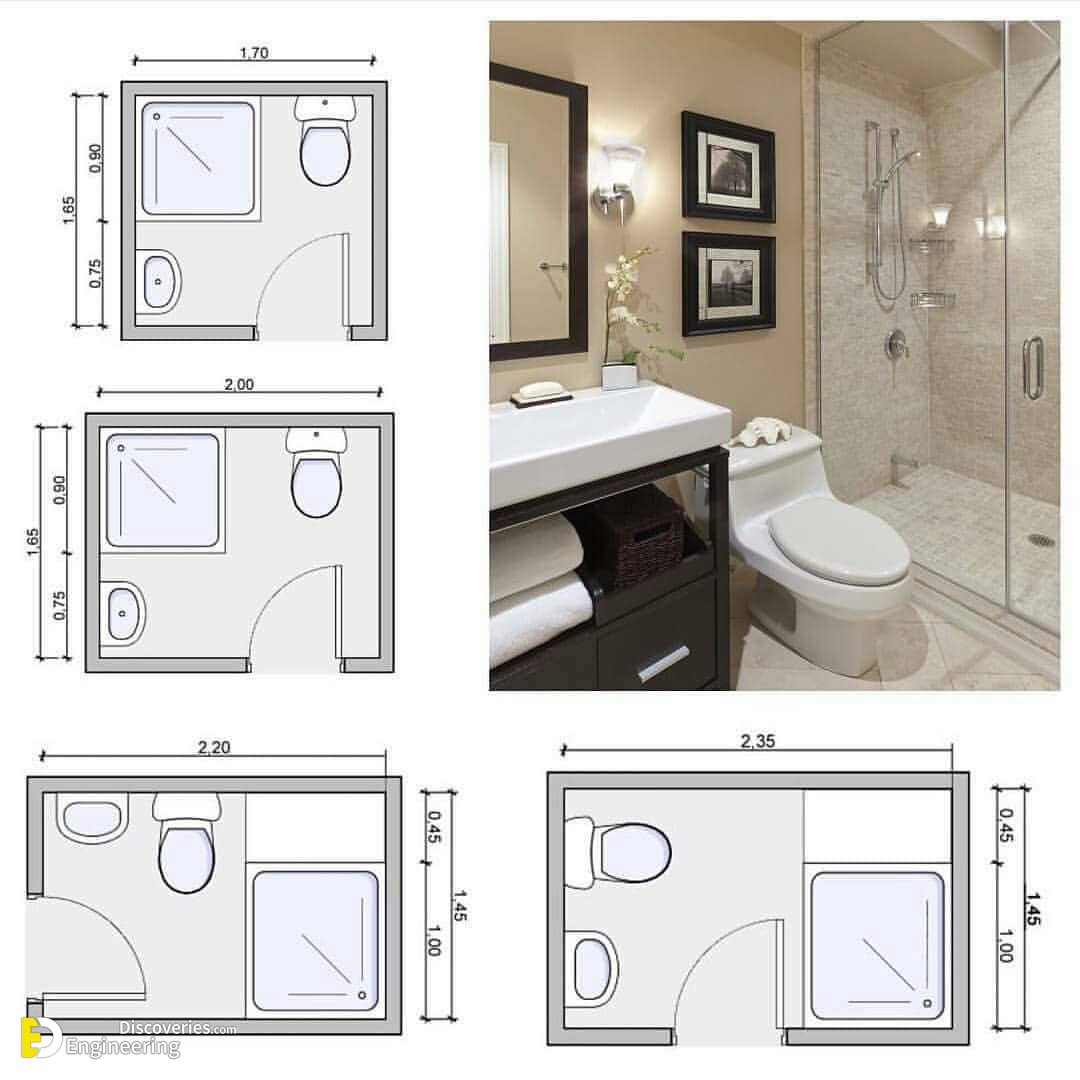 Bathroom Size and Space Arrangement Engineering Discoveries