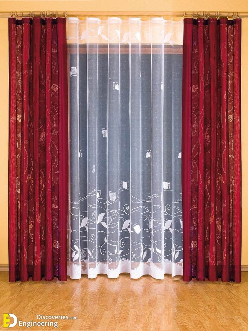 Top 30 Modern Curtain Design Ideas | Engineering Discoveries