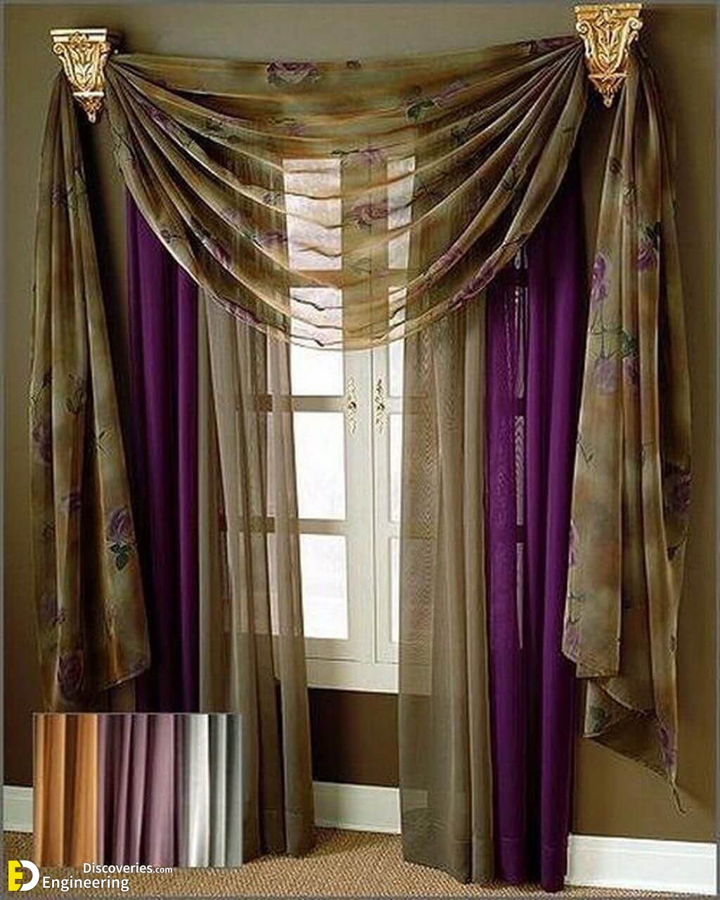 Top 30 Modern Curtain Design Ideas - Engineering Discoveries