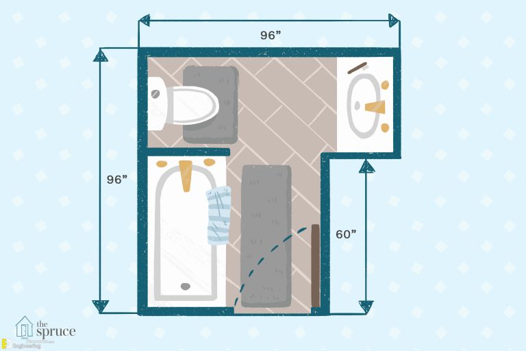 Bathroom Size and Space Arrangement | Engineering Discoveries