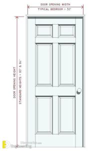 Information About Doors And Windows Dimensions With PDF File ...