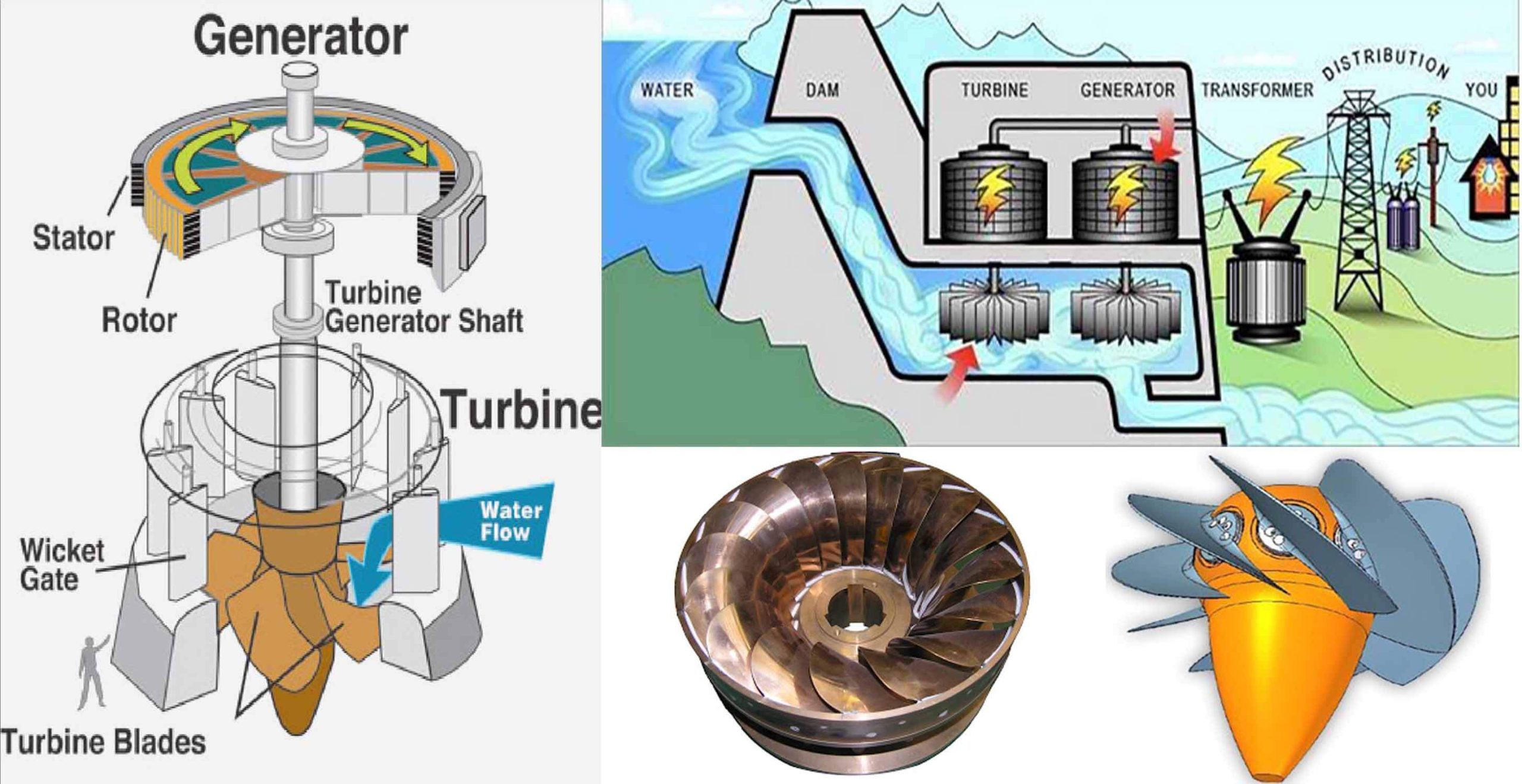 Kaplan Turbine Construction and Working [Reaction Turbine] Thermal  Engineering | Shubham Kola - YouTube