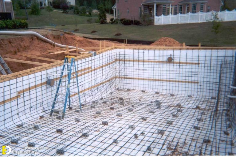 swimming pool reinforcement design