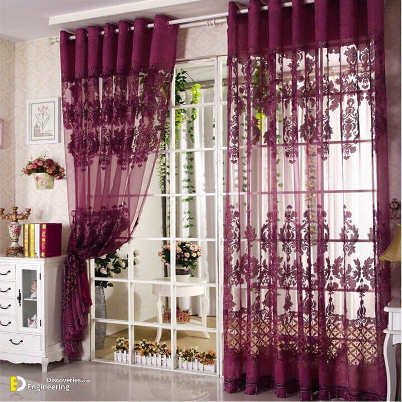 Top 30 Modern Curtain Design Ideas - Engineering Discoveries