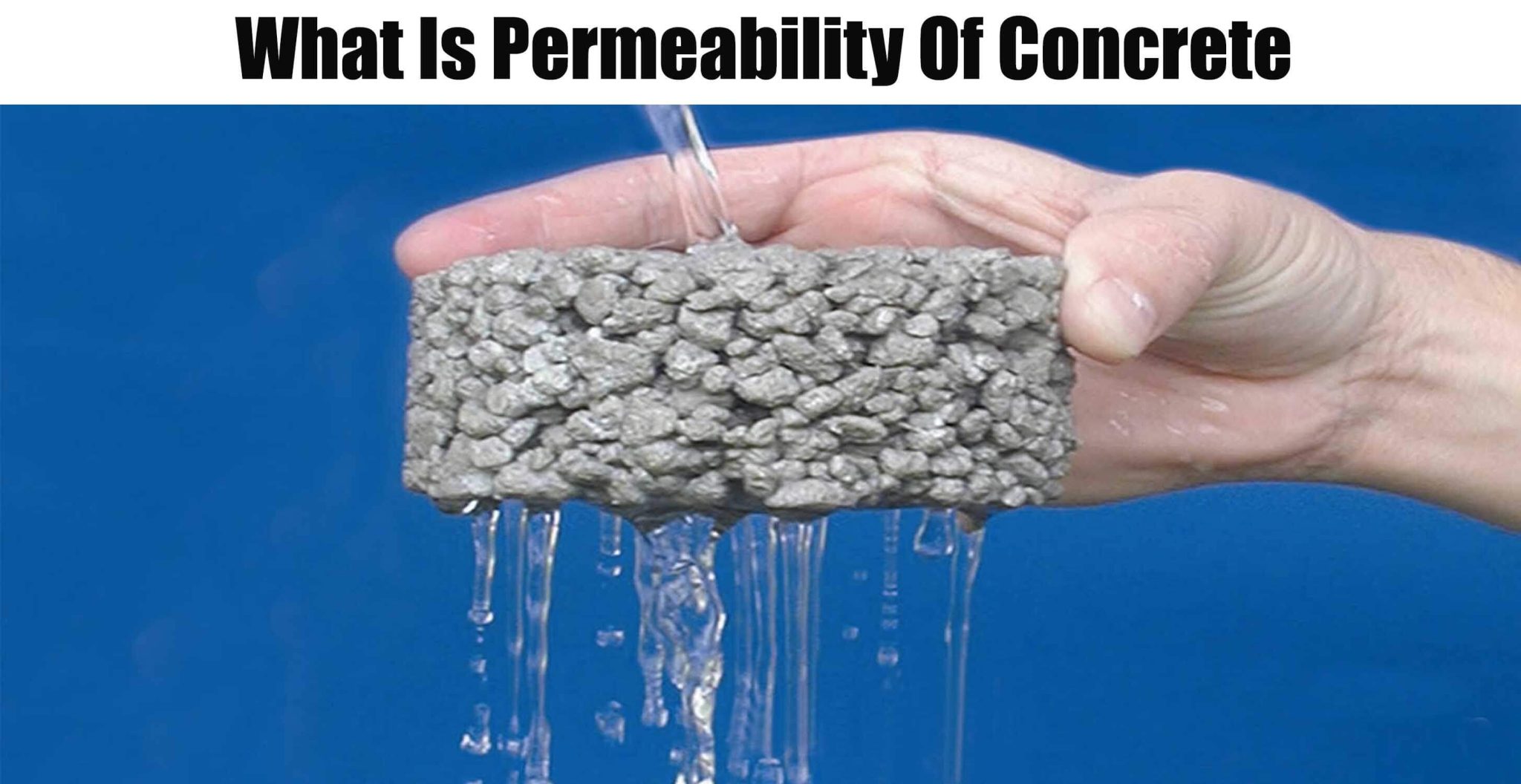 What Is Permeable Concrete