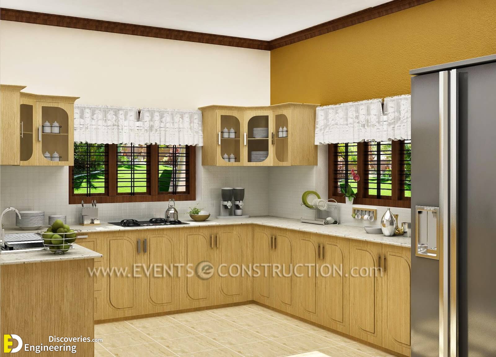Modular kitchen by Kerala Home Design   Engineering Discoveries
