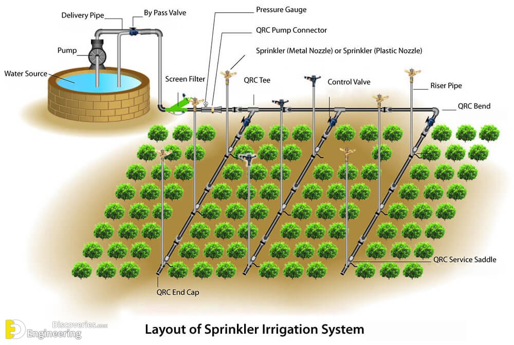 Easy Sprinkler Irrigation Diagram