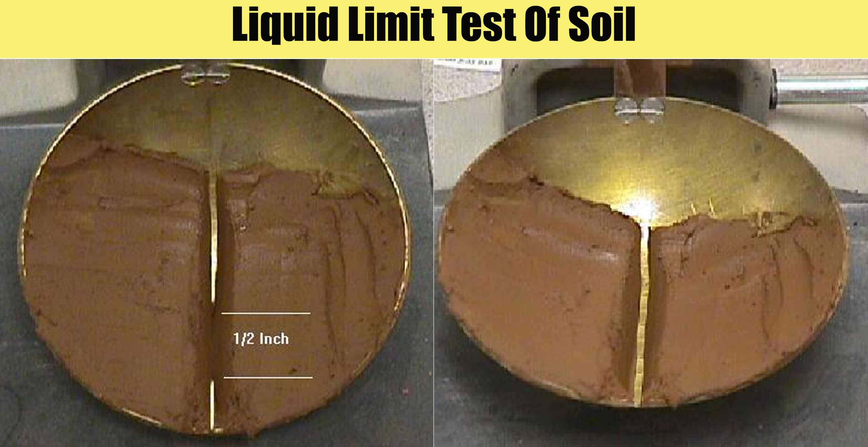 Liquid Limit Test Of Soil Engineering Discoveries