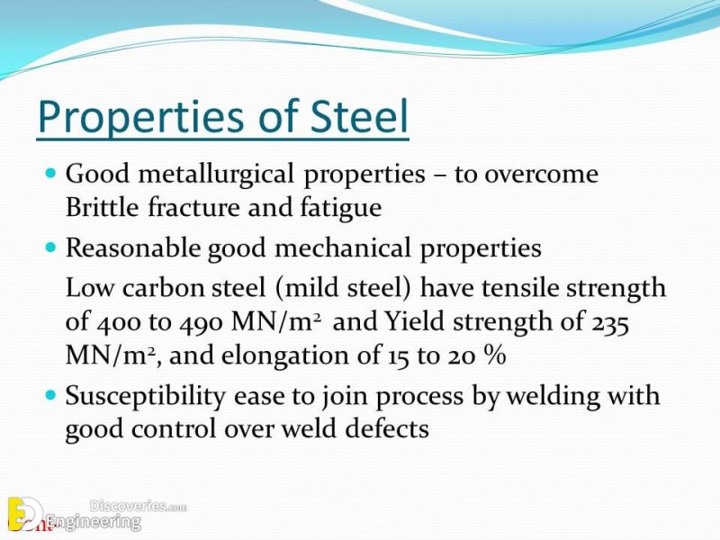 What Are The Properties Of Steel? | Engineering Discoveries