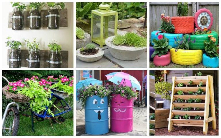 15 Ingenious DIY Outdoor Garden Planter Ideas For A Versatile Garden