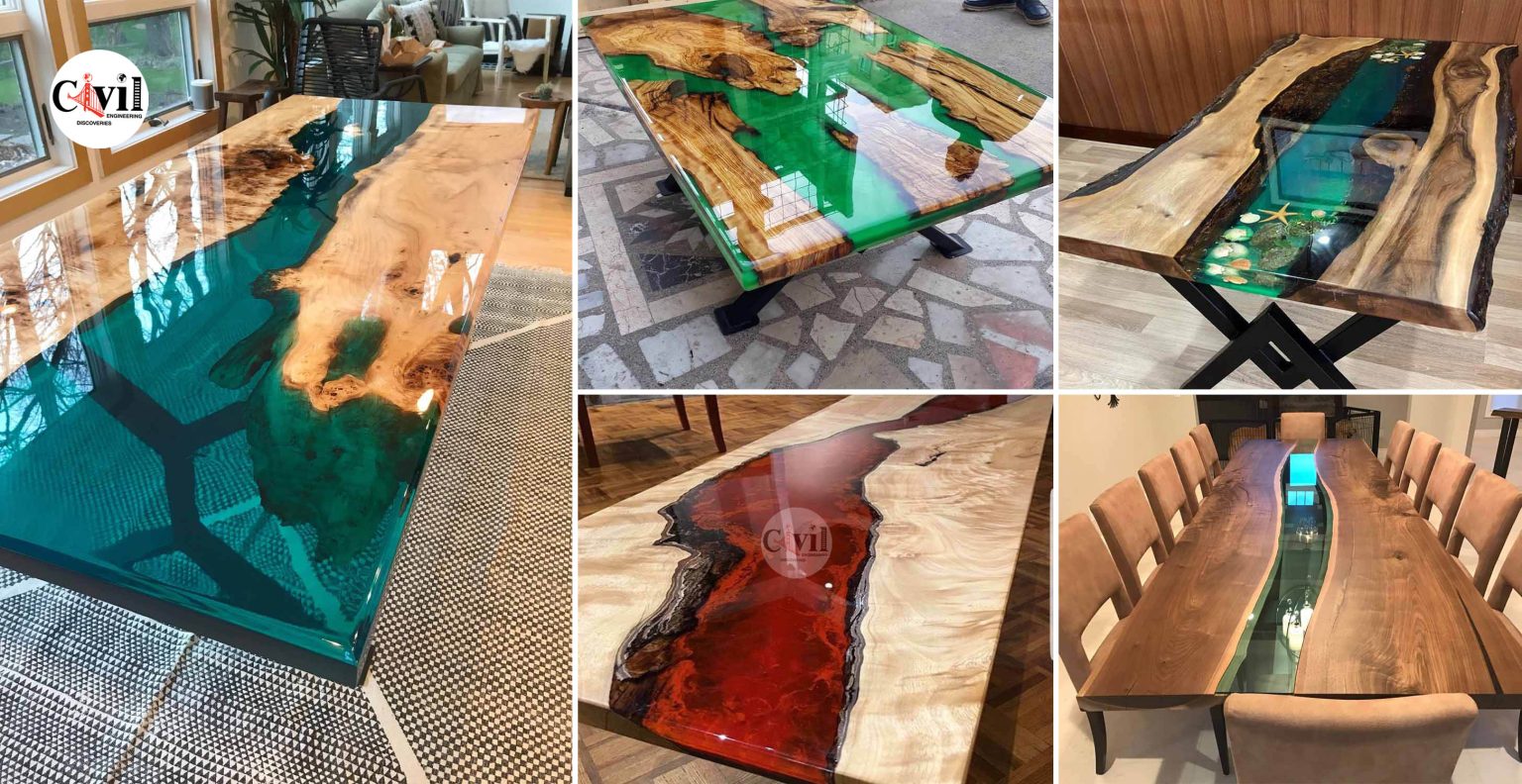 55 Amazing Epoxy Table Top Ideas You’ll Love To Realize | Engineering