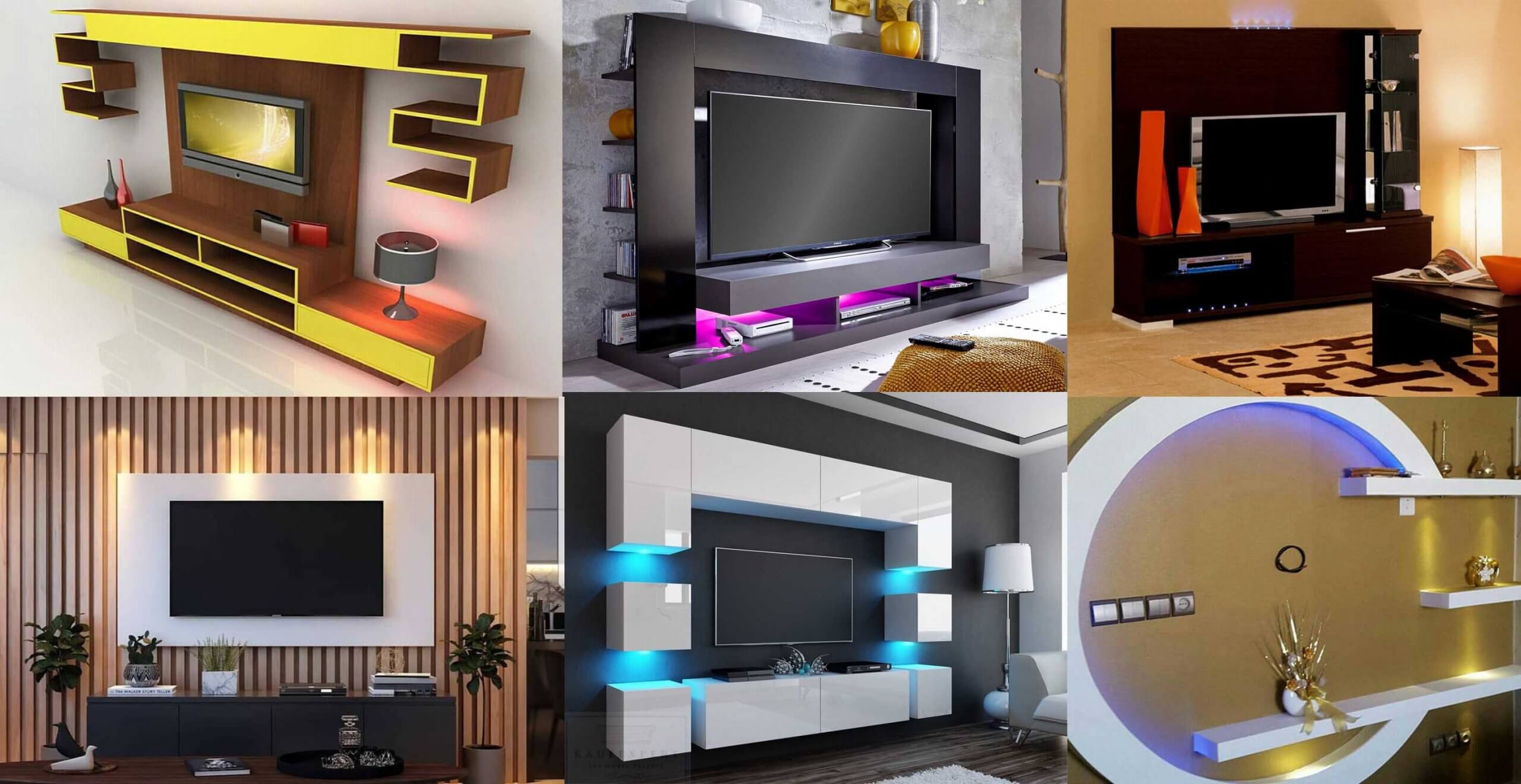 Top 50 Modern TV Stand Design Ideas For 2020 - Engineering ...