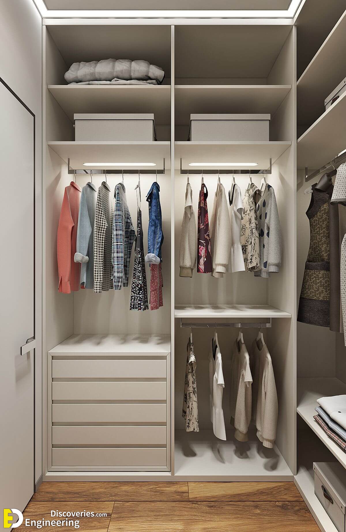 Modern Bedroom Clothes Cabinet Wardrobe Design Engineering Discoveries