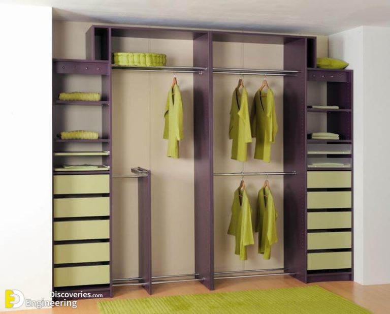 Modern Bedroom Clothes Wardrobe Design Engineering Discoveries