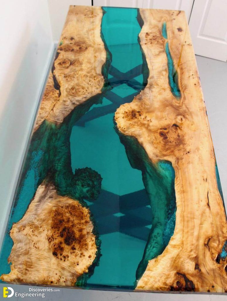 55 Amazing Epoxy Table Top Ideas You’ll Love To Realize - Engineering ...