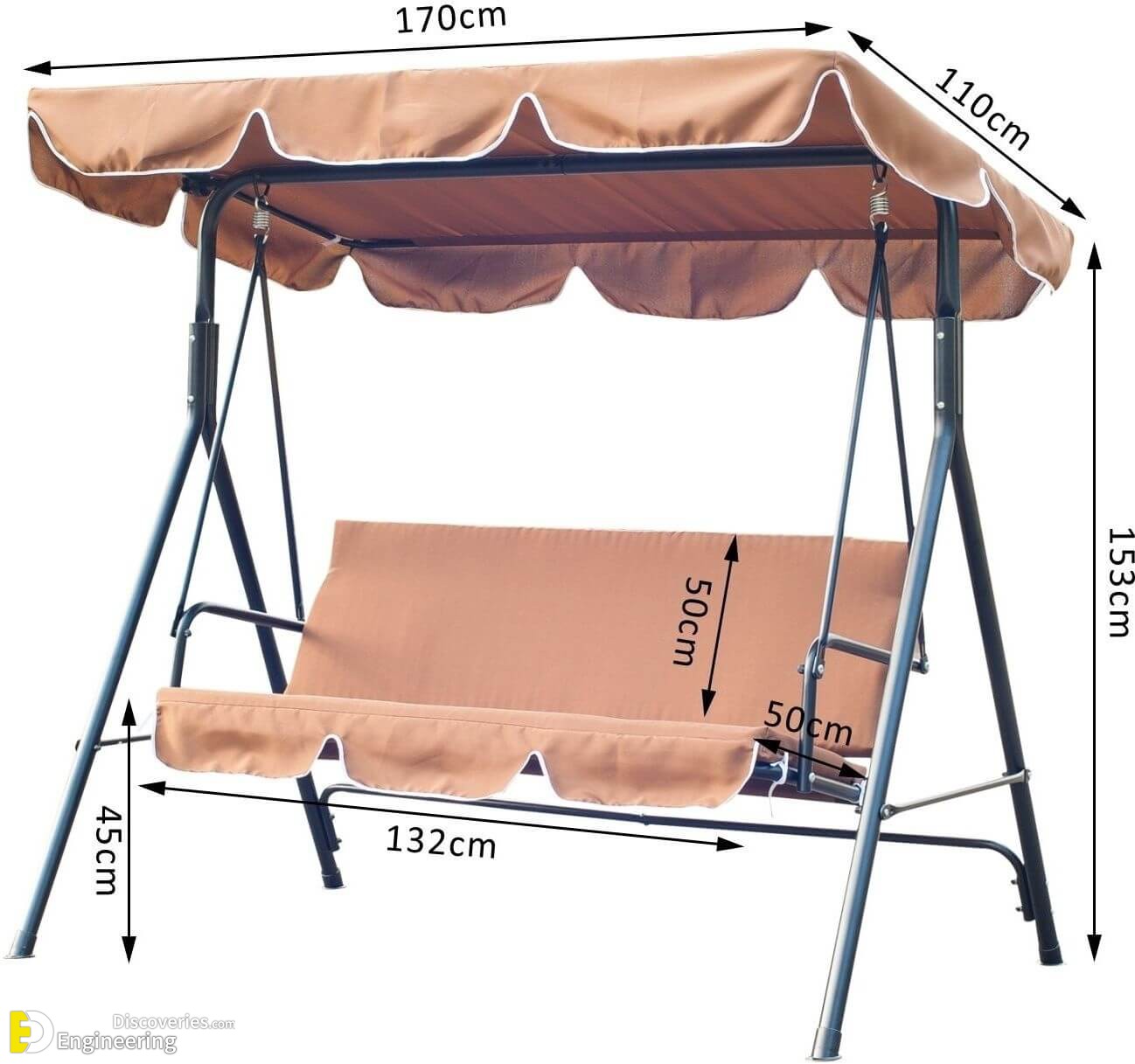 Standard Useful Swing Seat Dimensions Engineering Discoveries