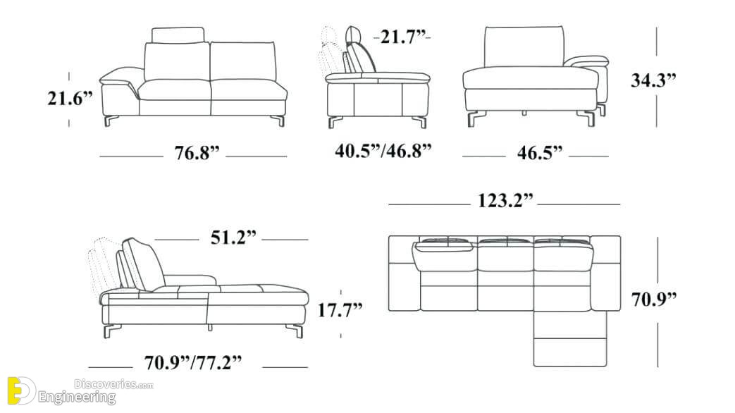 Useful Standard Dimensions For Home Furniture Engineering Discoveries