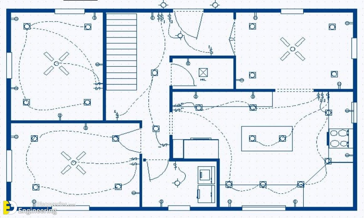 Electrical Floor Plan With Circuit Diagram