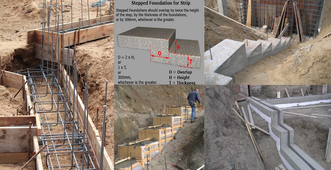 What Is A Stepped Foundation In Construction