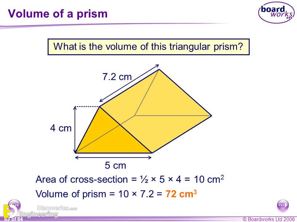 find volume of a prism