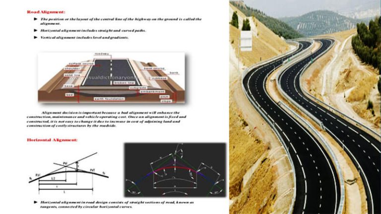 research paper on geometric design of highway