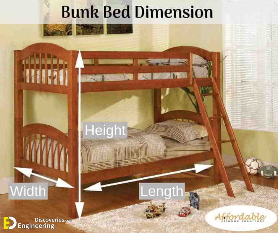 Amazing Bunk Bed Designs With Dimension, Wonderful Engineering Usa Bunk Beds
