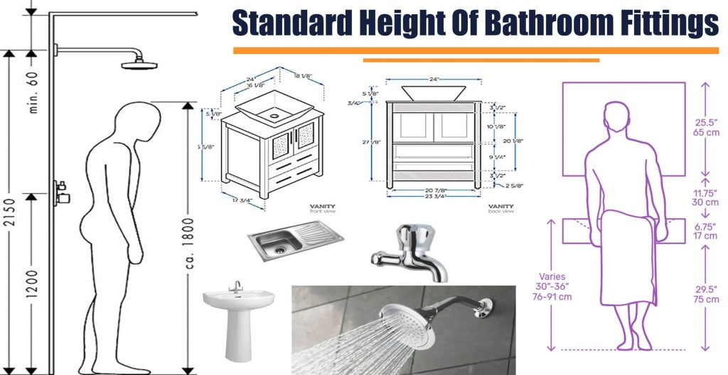 Standard Height Of Bathroom Fittings Engineering Discoveries