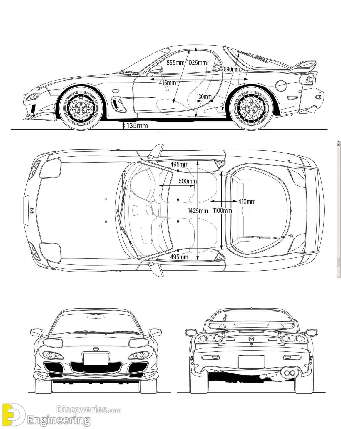 Car Dimensions Details | Engineering Discoveries