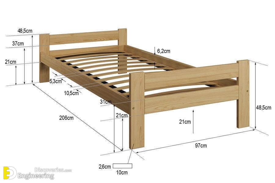 Top 40 Useful Standard Bed Dimensions With Details - Engineering
