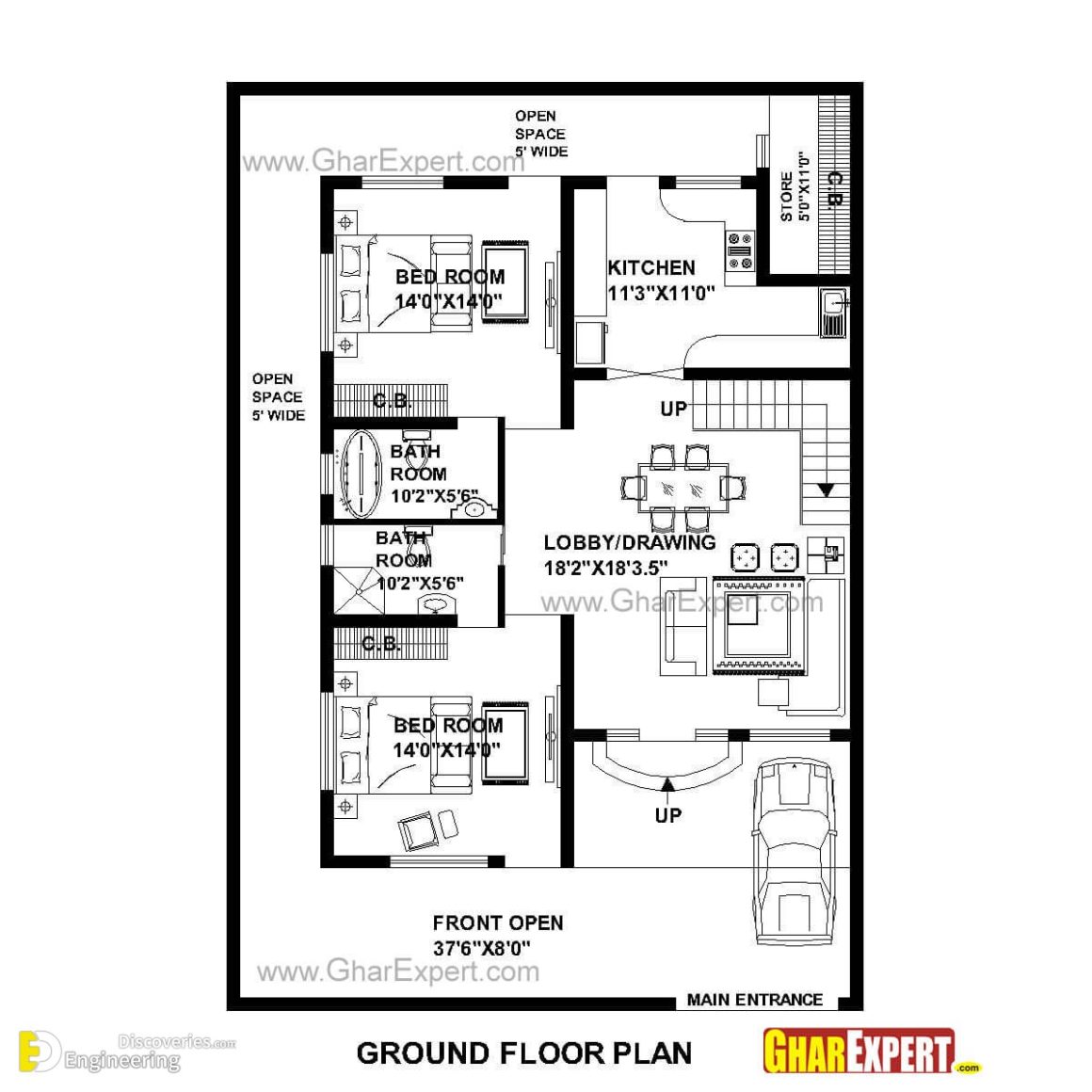 Top 50 Amazing House Plan Ideas | Engineering Discoveries