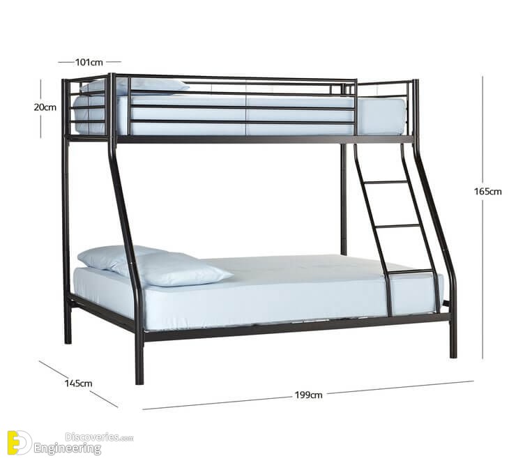 Useful Standard Bunk Bed Dimension Ideas - Engineering Discoveries