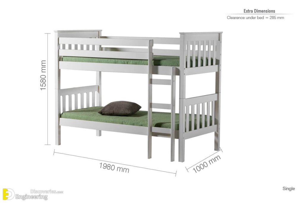 Useful Standard Bunk Bed Dimension Ideas | Engineering Discoveries